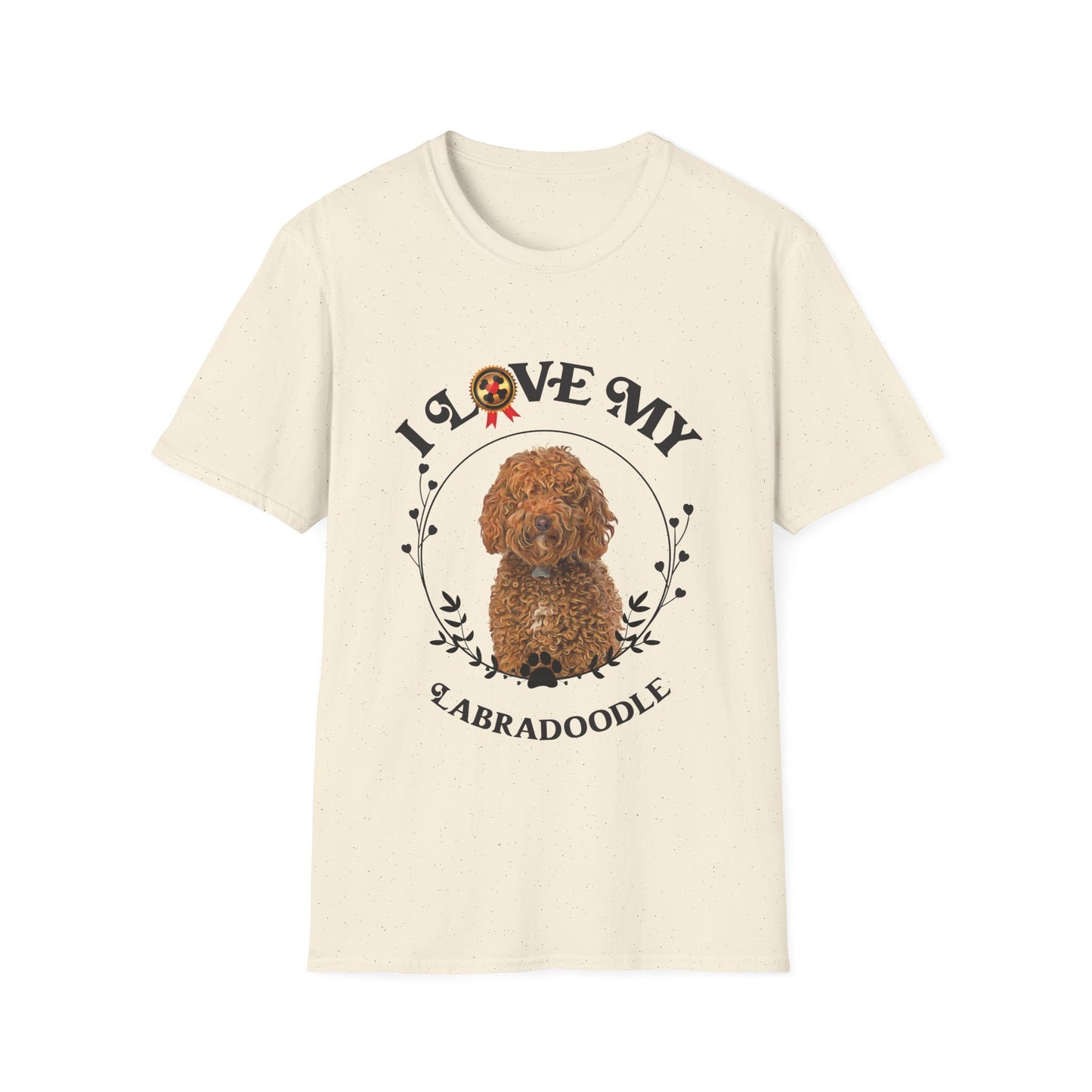 I Love My Labradoodle Unisex Softstyle T-Shirt