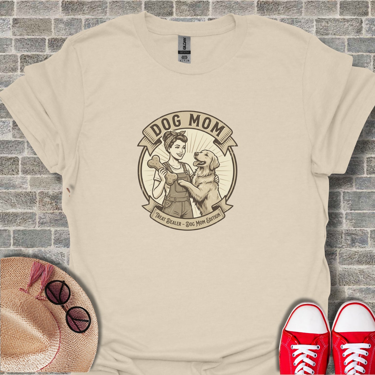 Dog Mom Treat Dealer Dog Mom Edition T-shirt