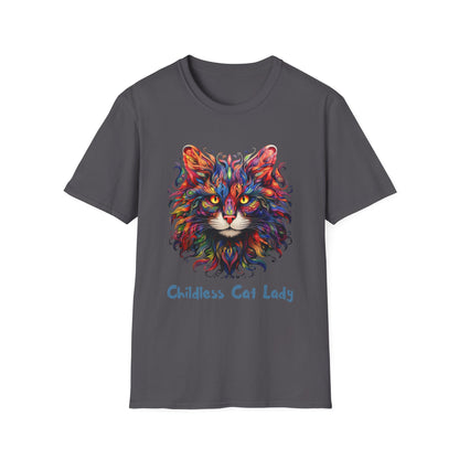 Childless Cat Lady Unisex Softstyle T-Shirt