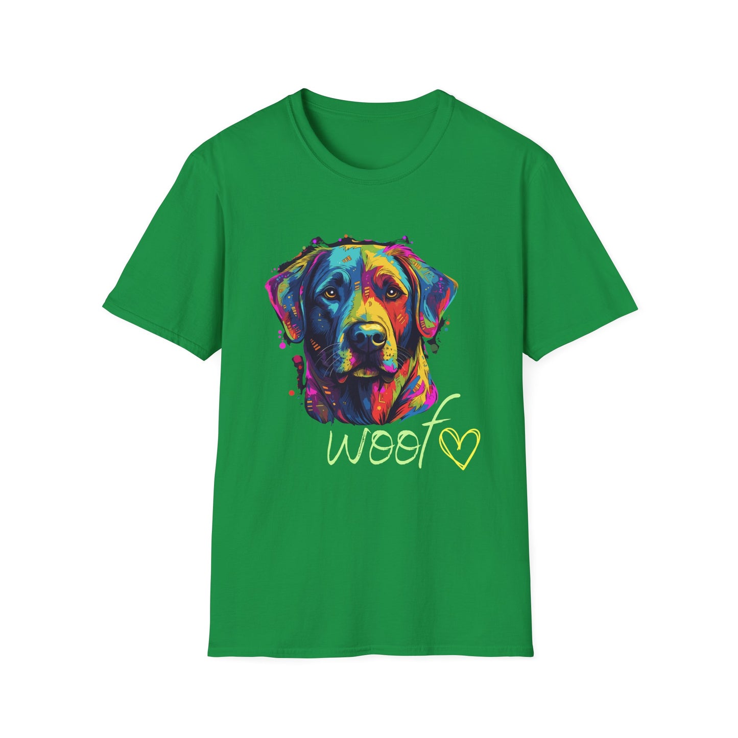 Woof design Unisex Softstyle T-Shirt