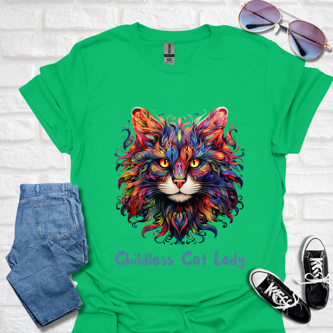 Childless Cat Lady Unisex Softstyle T-Shirt