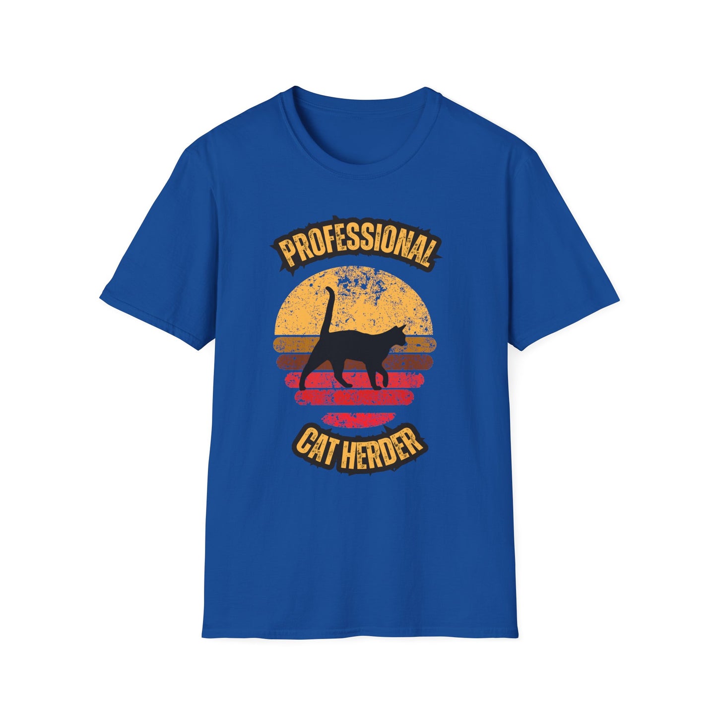 Professional Cat Herder3 Unisex Softstyle T-Shirt