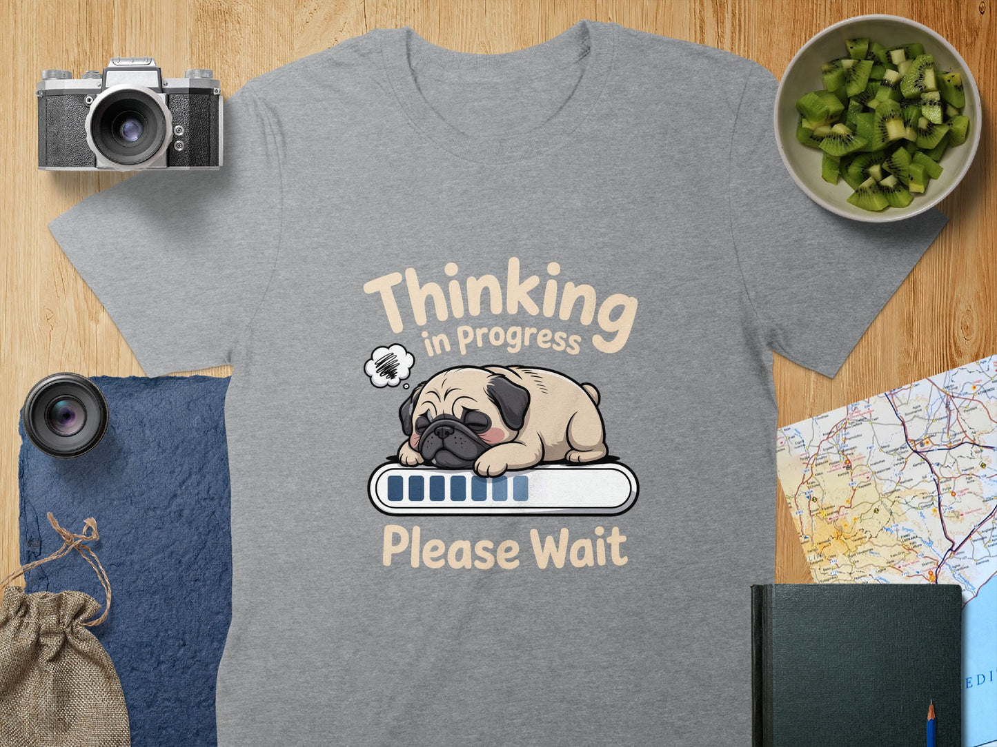 Thinking in Progress Please Wait T-shirt