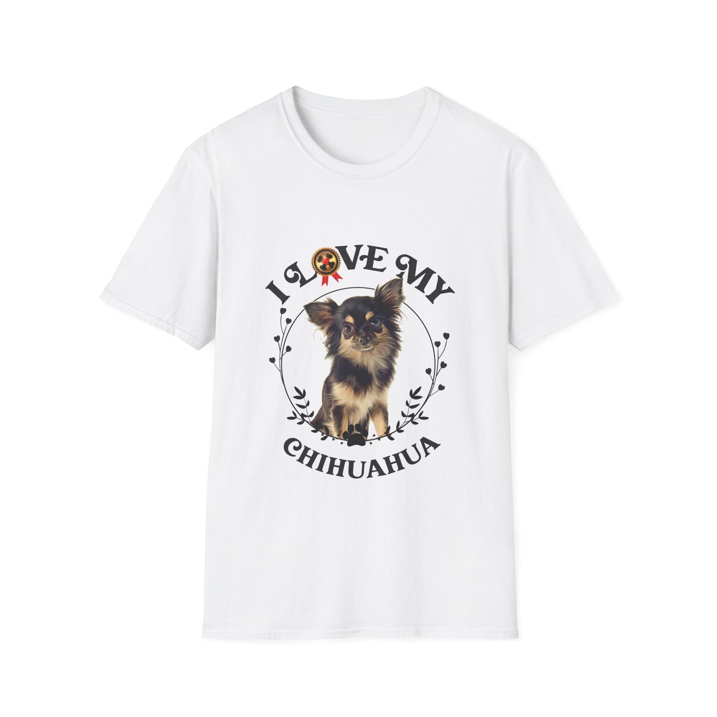 I Love My Chihuahua Unisex Softstyle T-Shirt