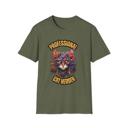 Professional Cat Herder2 Unisex Softstyle T-Shirt