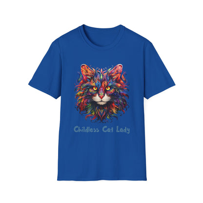 Childless Cat Lady Unisex Softstyle T-Shirt