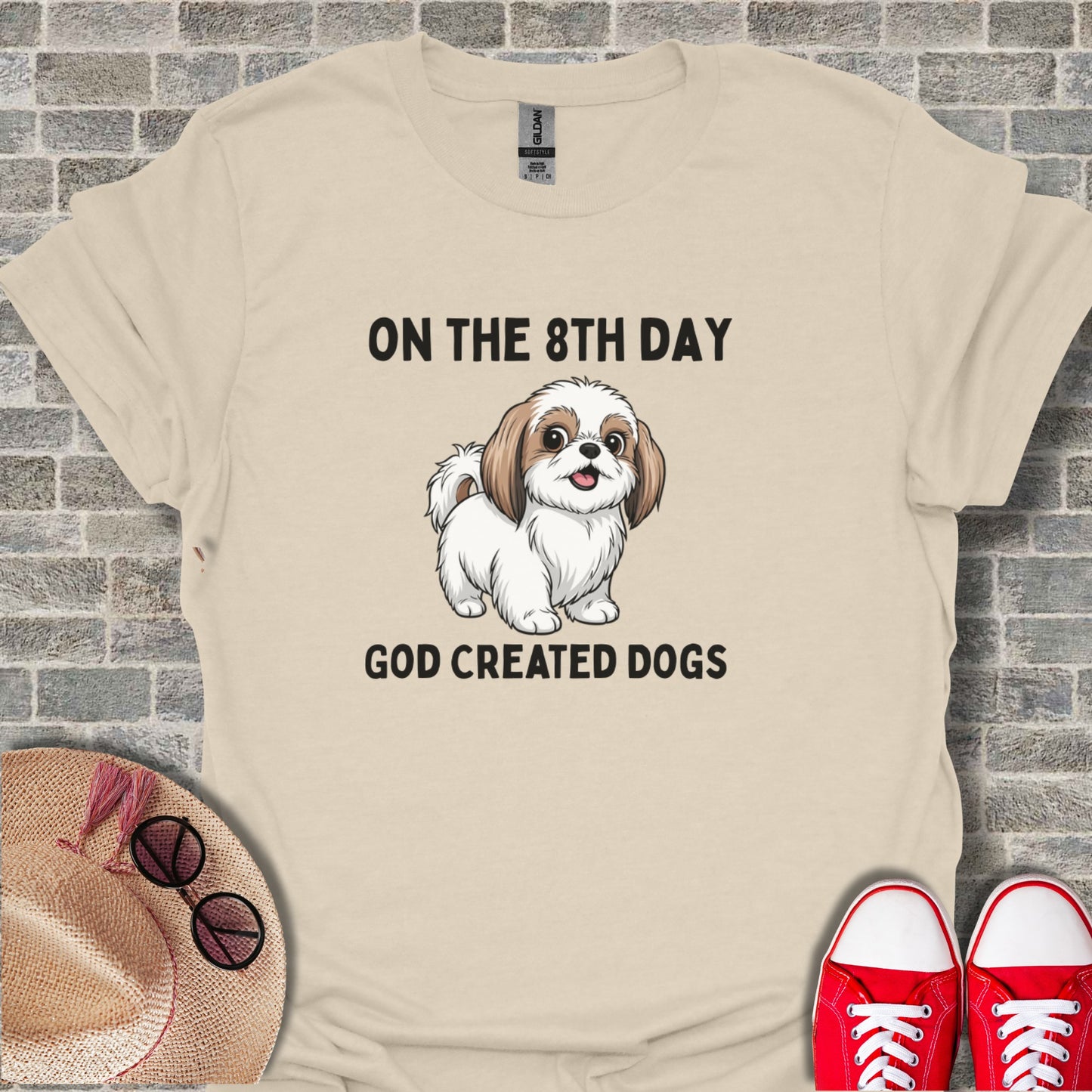On The 8th Day God Created Dogs T-shirt
