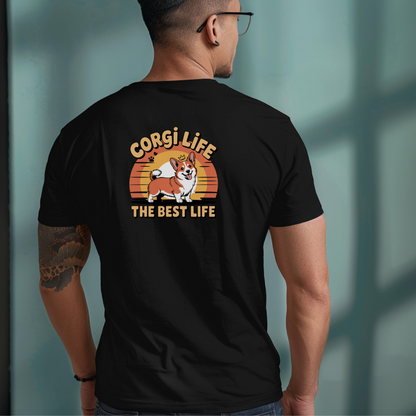 Corgi Life Graphic T-Shirt