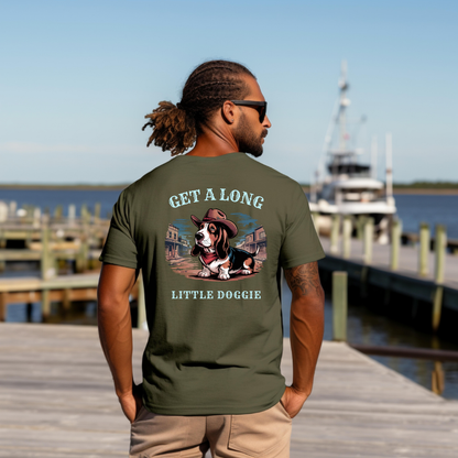 Get A Long Little Doggie Unisex Softstyle T-Shirt - Perfect for Dog Lovers