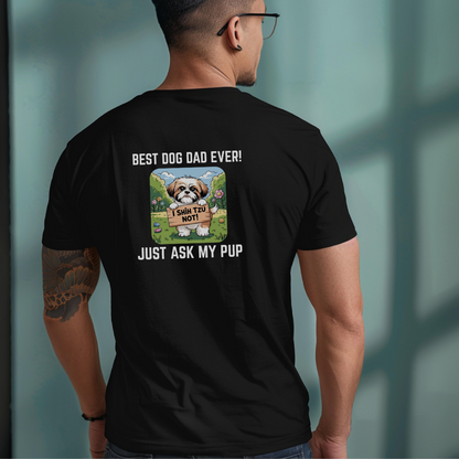 Funny Father's Day Shih Tzu T-Shirt