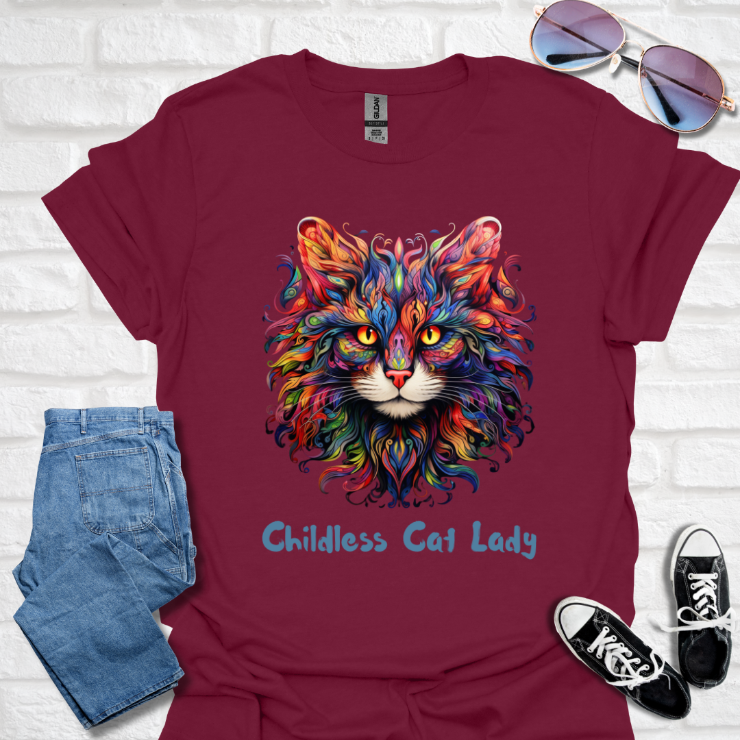 Childless Cat Lady Unisex Softstyle T-Shirt