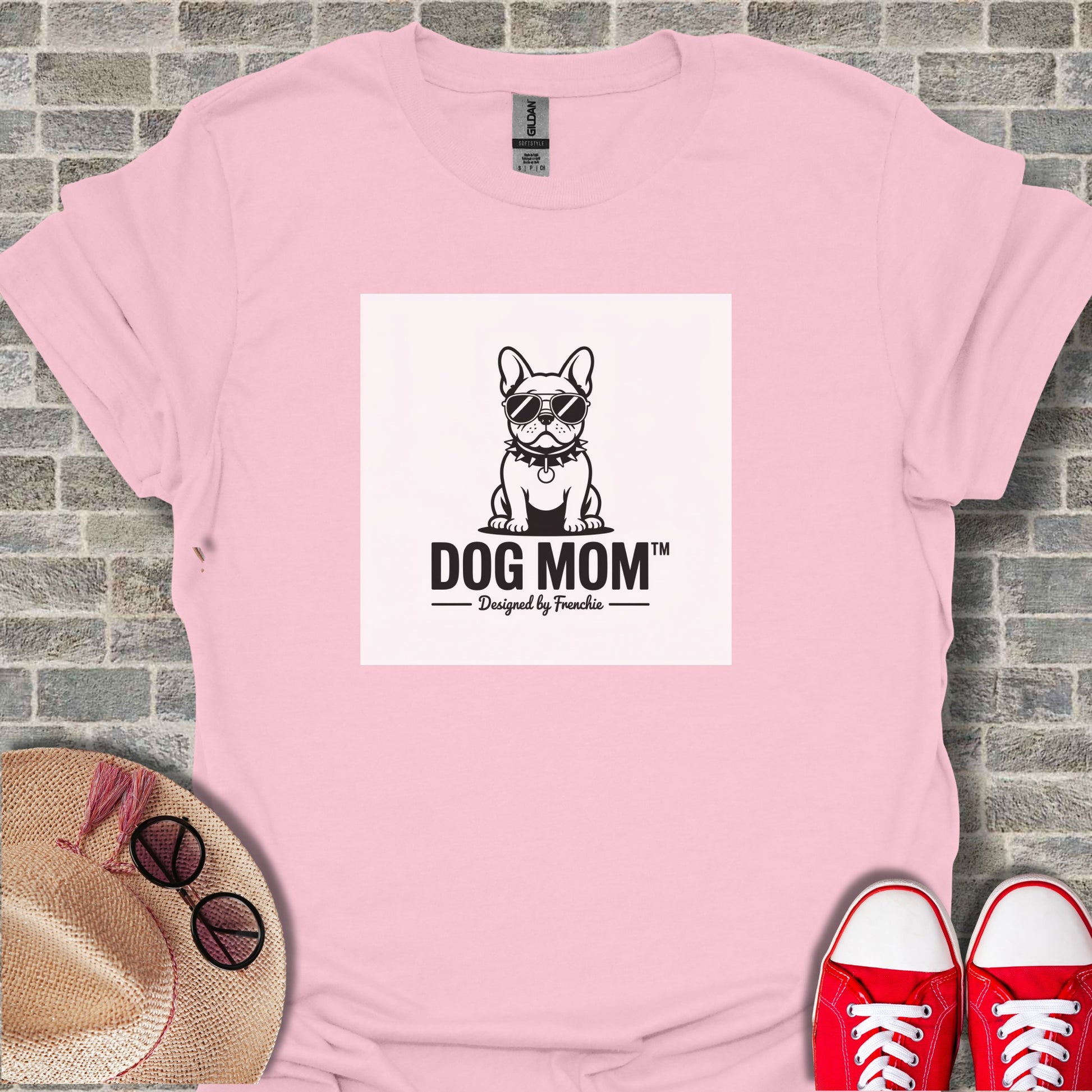 Dog Mom Graphic Tee for Canine Enthusiasts