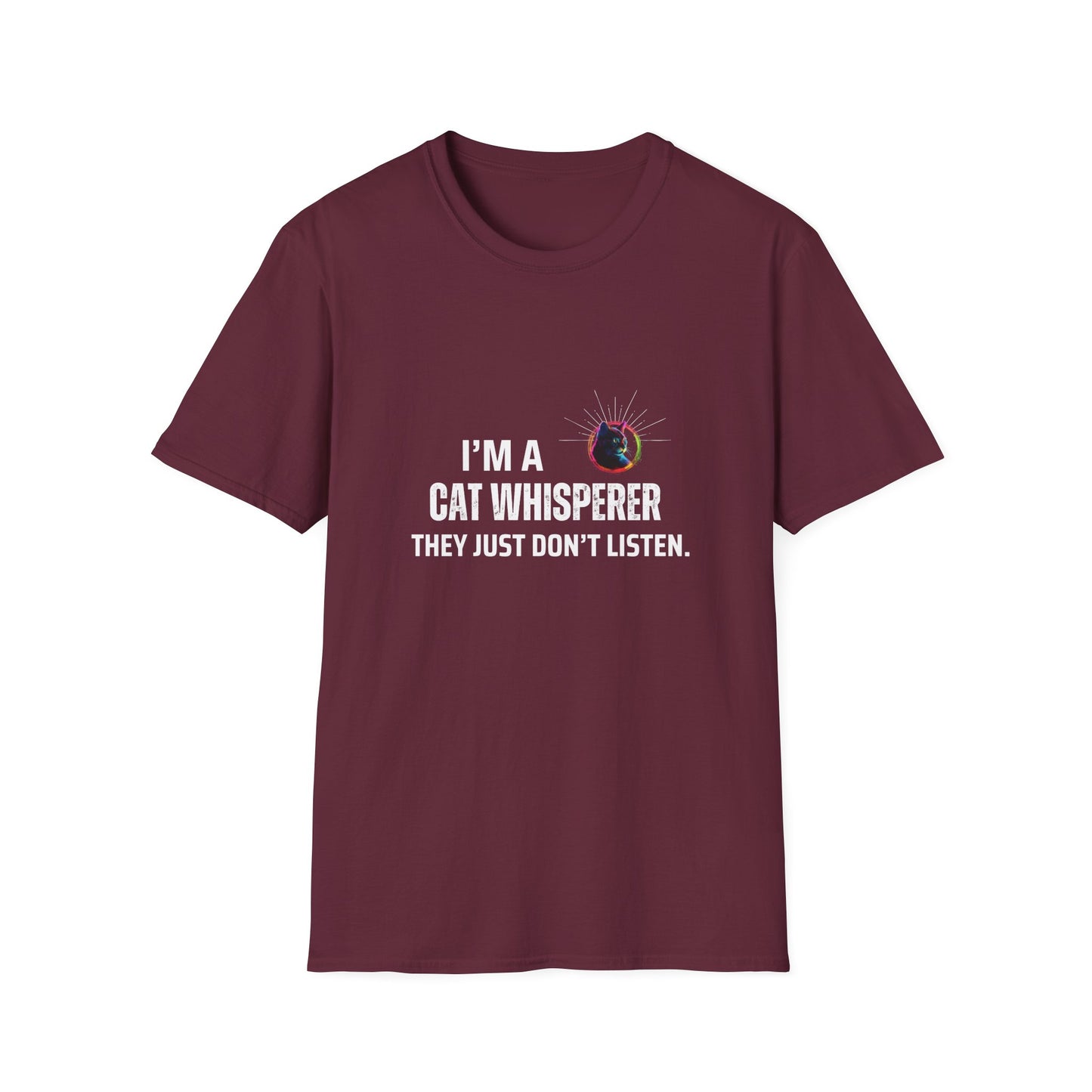 I'm A Cat Whisperer Unisex Softstyle T-Shirt