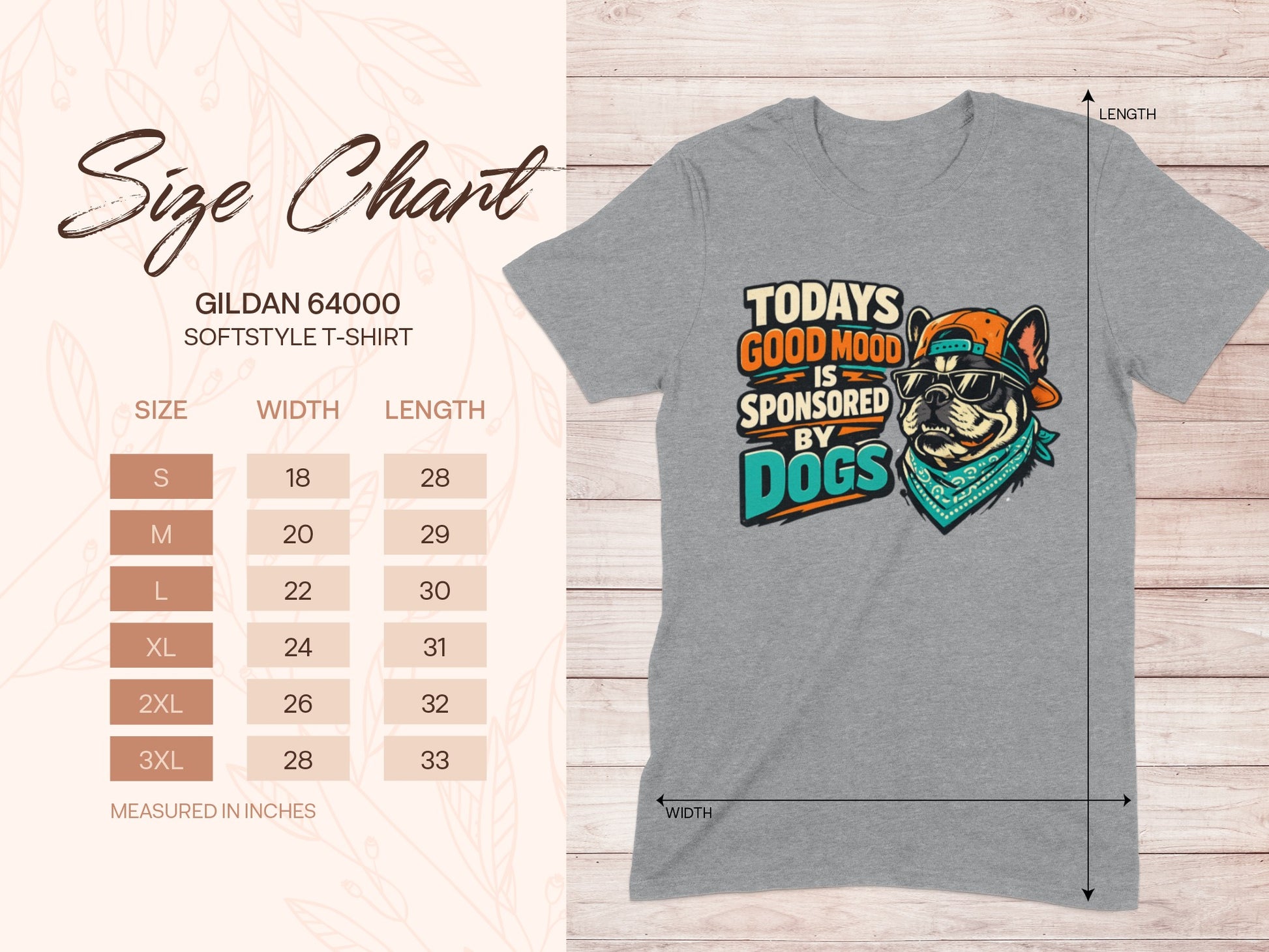 Todays Good Mood Is Sponsored By Dogs T-Shirt