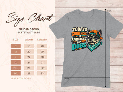 Todays Good Mood Is Sponsored By Dogs T-Shirt