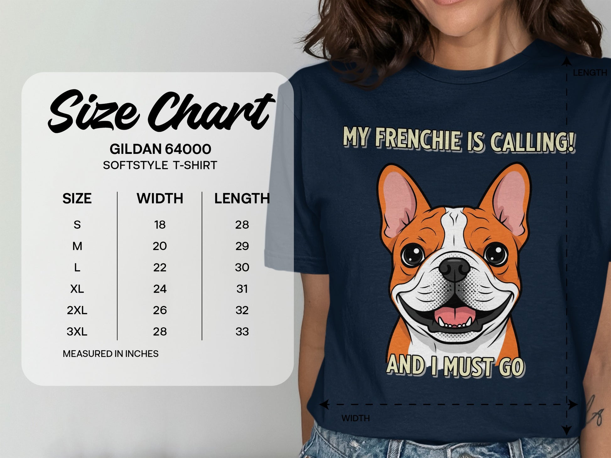 My Frenchie Is Calling And I Must Go T-Shirt