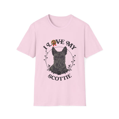 I Love My Scottie Unisex Softstyle T-Shirt