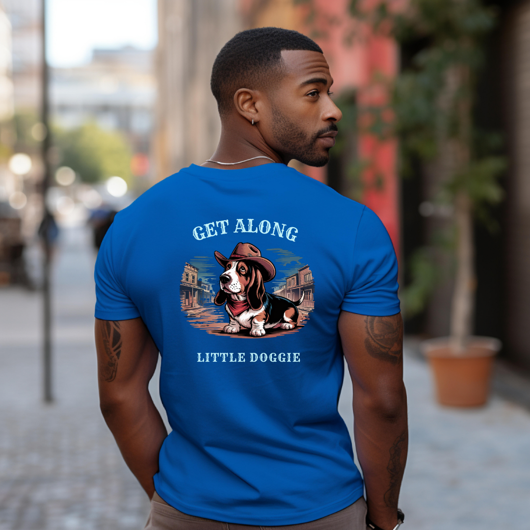 Get A Long Little Doggie Unisex Softstyle T-Shirt - Perfect for Dog Lovers