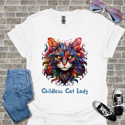 Childless Cat Lady Unisex Softstyle T-Shirt