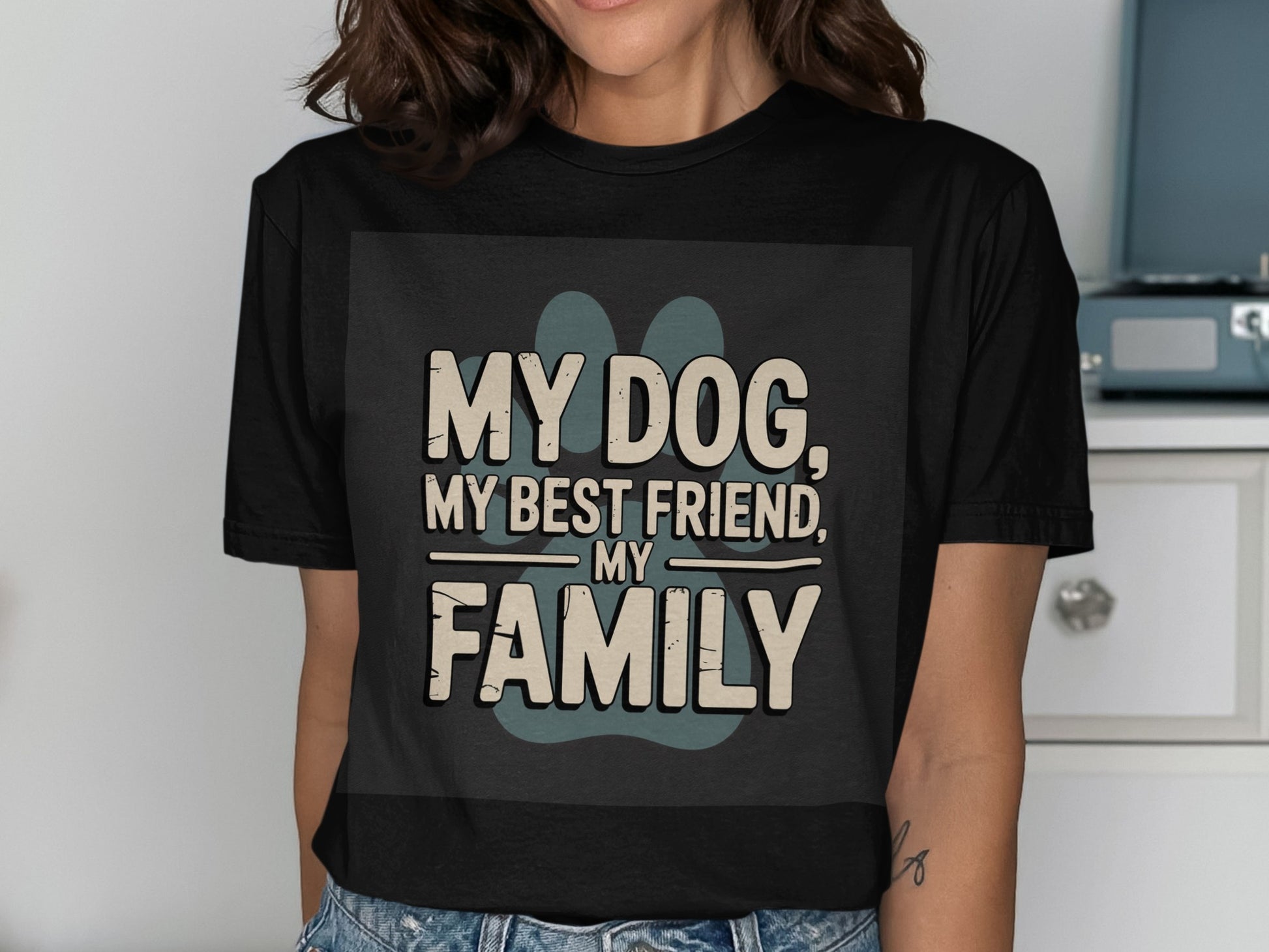 My Dog My Best Friend My Family Shirt product
