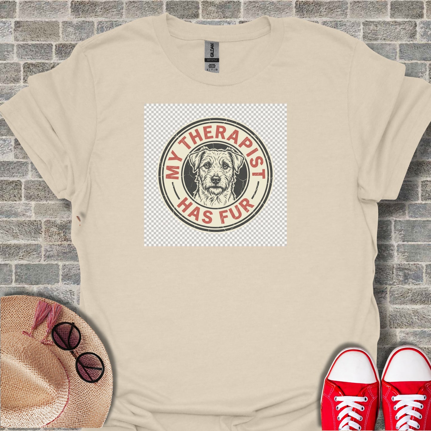 My Therapist Has Fur Graphic T-shirt