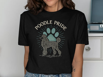 Poodle Pride Unique Artistic Dog Lover Shirt