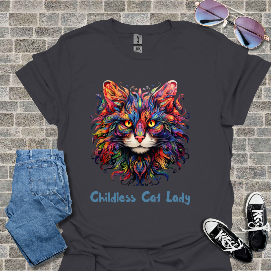 Childless Cat Lady Unisex Softstyle T-Shirt