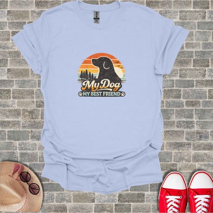 Sunset Dog Silhouette My Best Friend Graphic product type