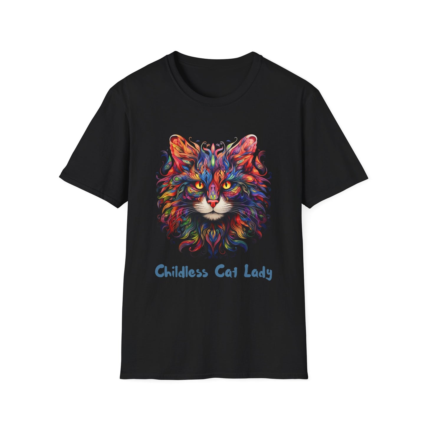 Childless Cat Lady Unisex Softstyle T-Shirt