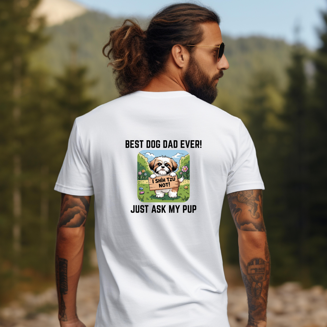 Funny Father's Day Shih Tzu T-Shirt