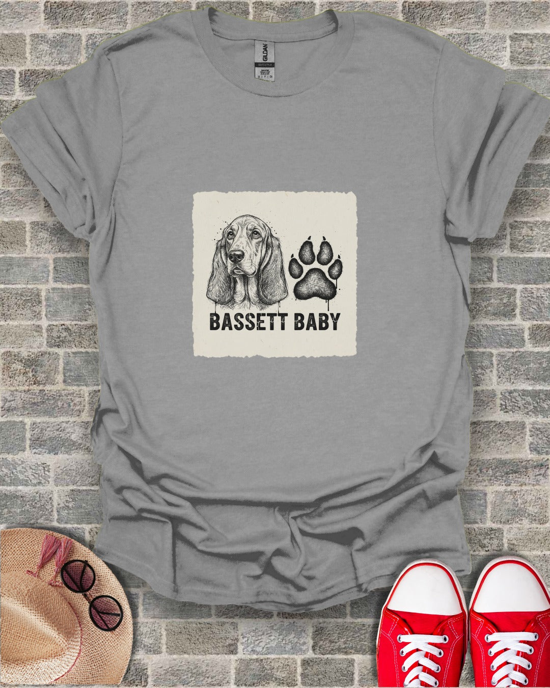 Bassett Baby T-shirt for Pet Lovers Top