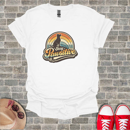 Stay Pawsitive Dog Rainbow Retro Graphic Tee product type
Dog Lover
Pawsitive Quote
Rainbow Design
Retro Style
Vintage Graphic
Pet Apparel
Animal Tee
Positive Message
Canine Design
Dog Silhouette
Cute Dog Shirt
TShirt Graphic
Casual Top
Gift Dog Owner
Summer Tee
Fun TShirt
Unique Design
Graphic Shirt
Dog Theme
Pawsome Shirt