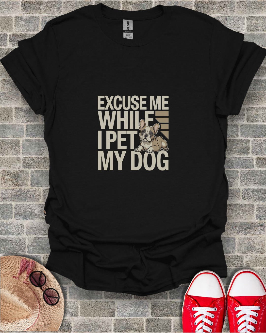 Excuse Me While I Pet My Dog French Bulldog product type