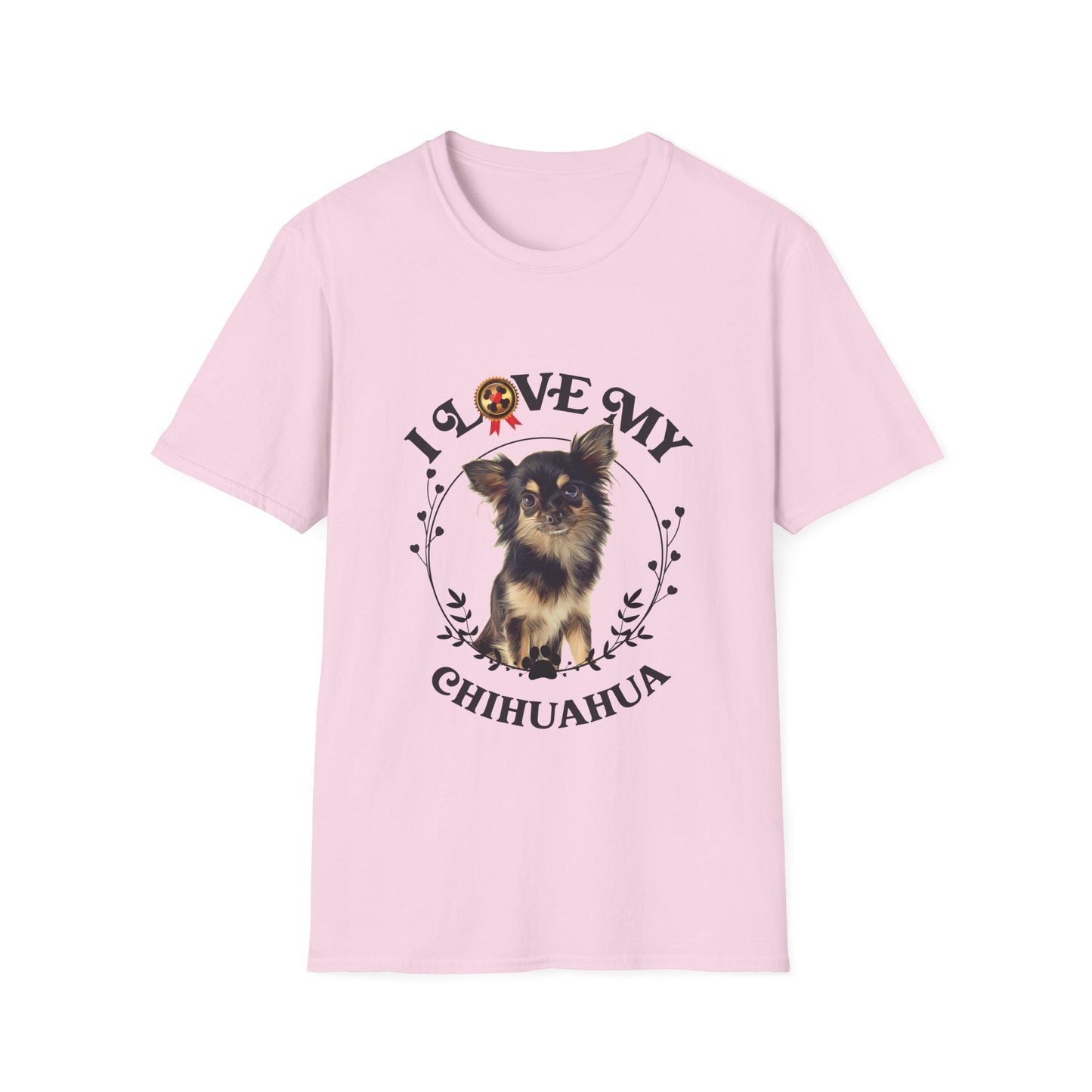 I Love My Chihuahua Unisex Softstyle T-Shirt