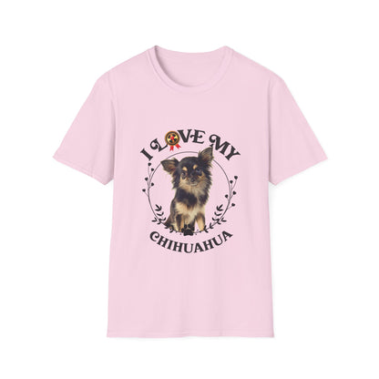 I Love My Chihuahua Unisex Softstyle T-Shirt