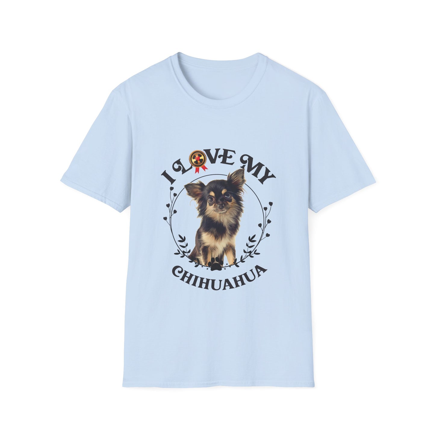 I Love My Chihuahua Unisex Softstyle T-Shirt