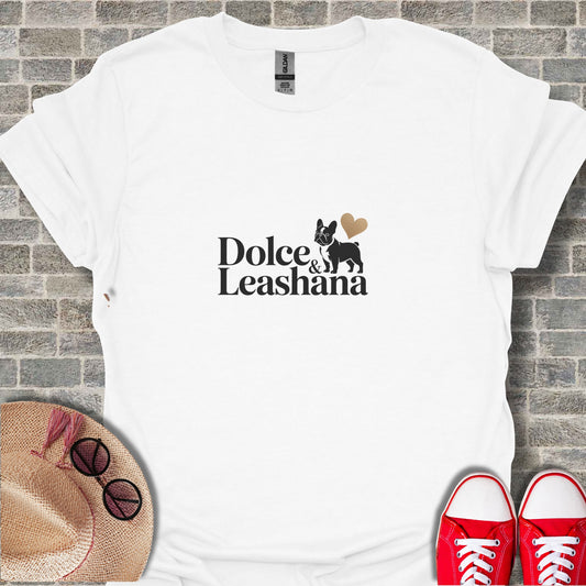 Dolce & Leashana Graphic Printed T-shirt Design