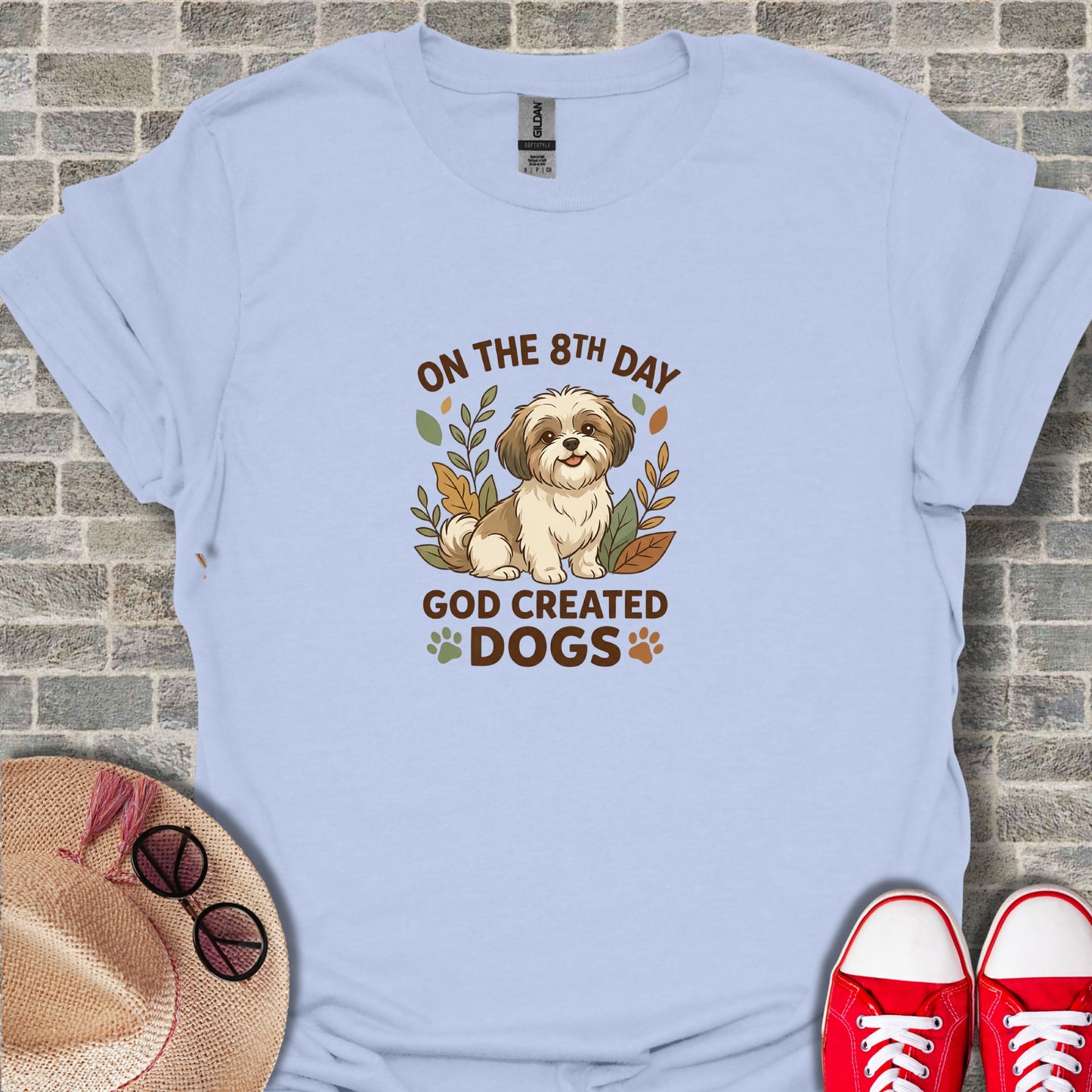On The 8th Day God Created Dogs Shirt For Dog Lovers