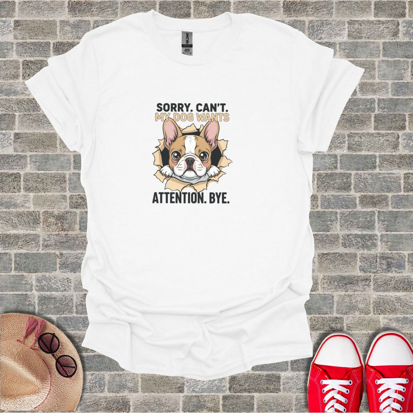 French Bulldog Puppy My Dog Wants Attention product type
French Bulldog, Bulldog, Dog, Puppy, Pet, Dog Lover, Dog Mom, Dog Dad, Funny Dog, Dog Quote, Dog Saying, Attention Please, Dog Life, Animal Lover, Cute Dog, Pet Owner, Graphic Tee, T-shirt, Tee Shirt, Dog Gift