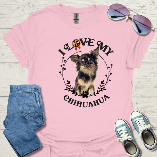 I Love My Chihuahua Unisex Softstyle T-Shirt