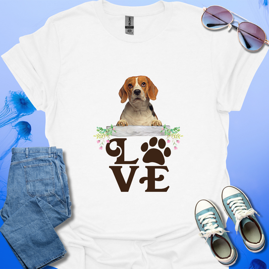 LOVE Beagle Unisex Softstyle T-Shirt