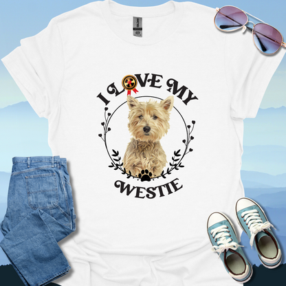 I Love My Westie Unisex Softstyle T-Shirt