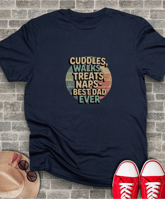 Cuddles & Treats Best Dad Ever T-Shirt