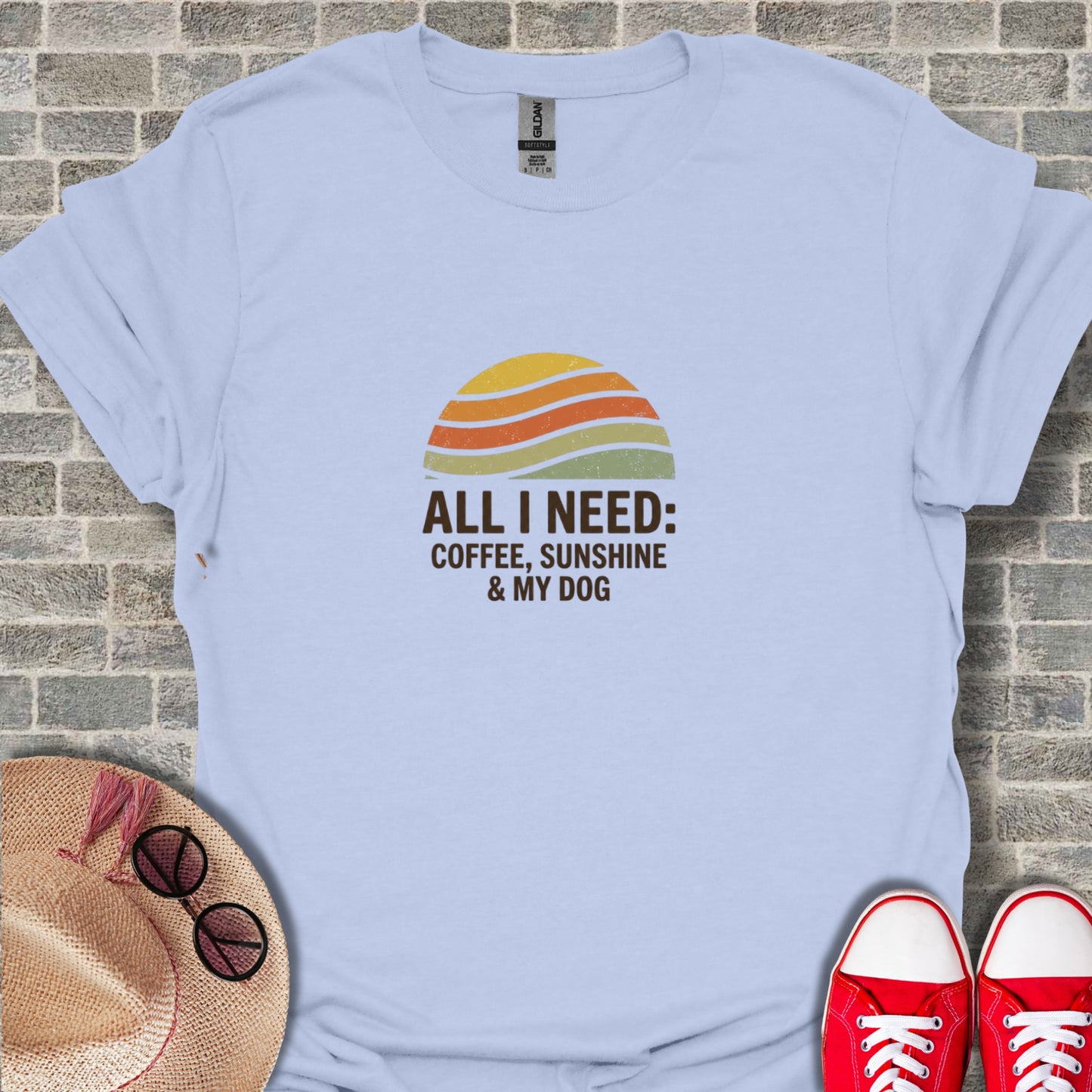 All I Need Coffee Sunshine And My Dog Shirt