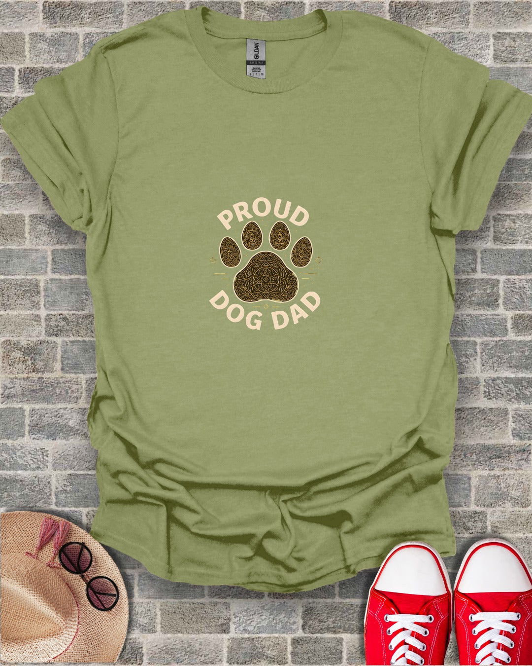 Proud Dog Dad Graphic Tee for Dog Lovers