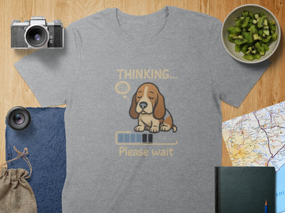 Thinking Please Wait Puppy T-Shirt product