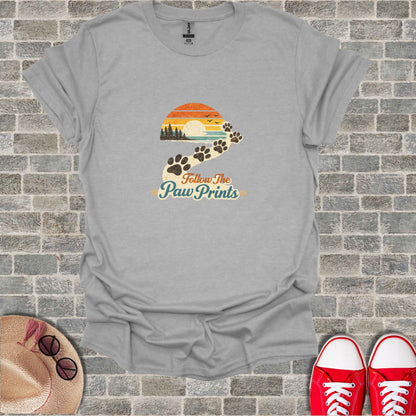 Follow The Paw Prints Sunset Forest Path product type