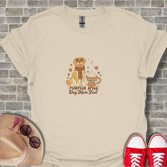 Pumpkin Spice Dog Mom Fuel Shirt for Dog Lovers