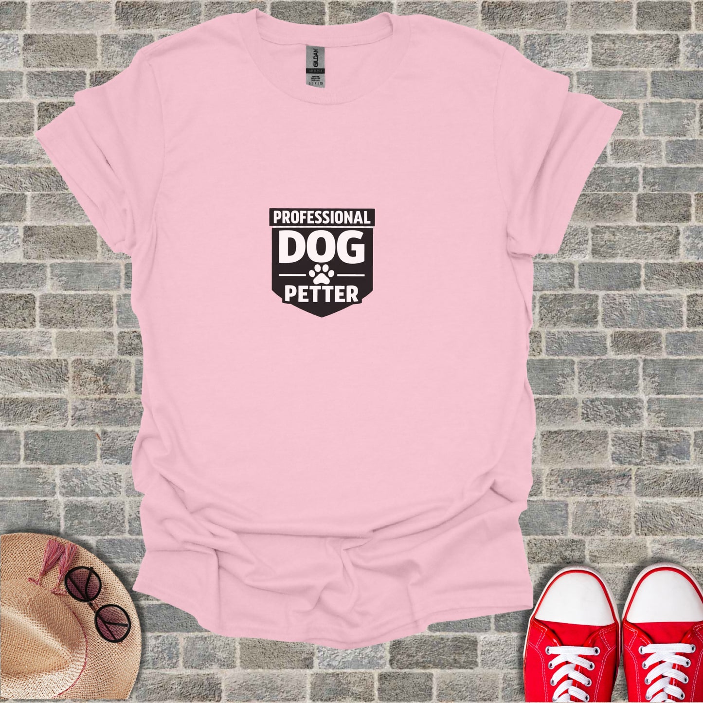 PROFESSIONAL DOG PETTER Pink Paw Print product type