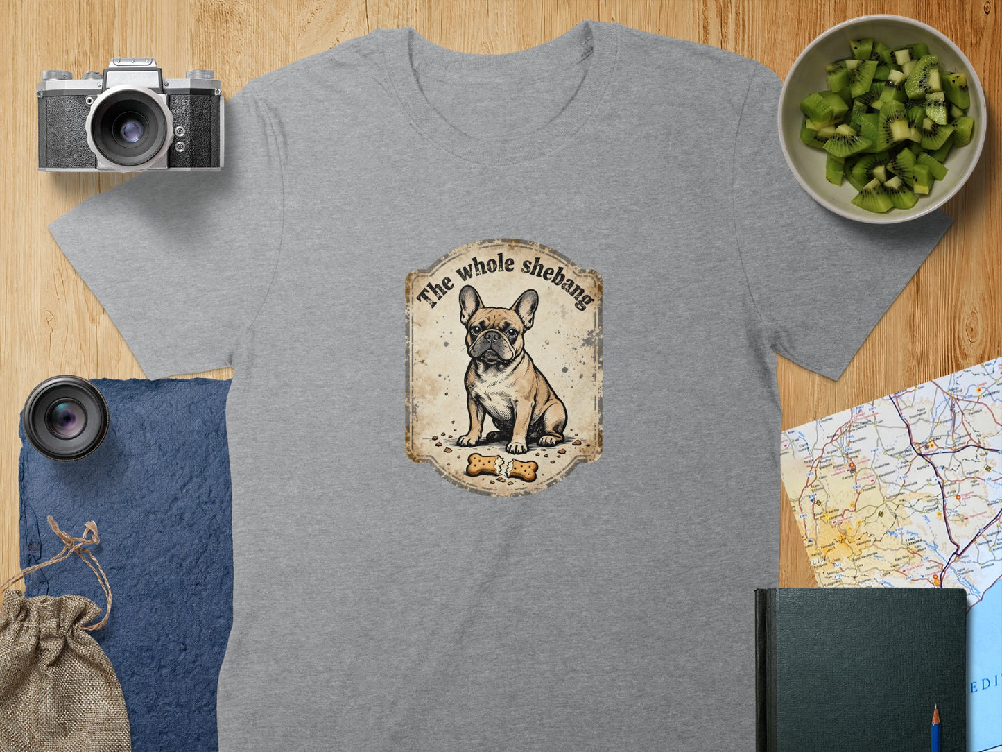 The Whole Shebang Bulldog Graphic Shirt product